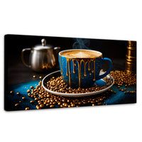 Cuadros Decorativos Canvas Revolution | Cafe Azul Celestial | Panoramico | Portada