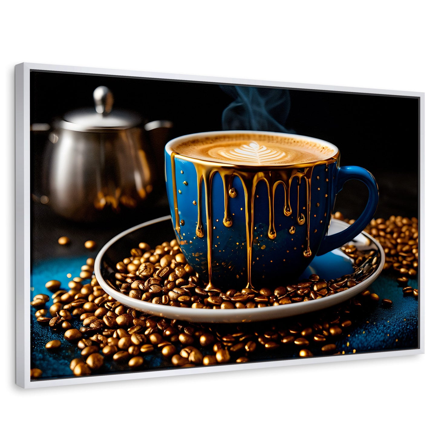 Cuadros Decorativos Canvas Revolution | Cafe Azul Celestial | Rectangular | Portada