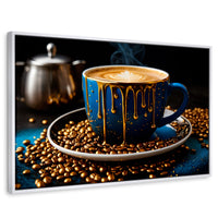 Cuadros Decorativos Canvas Revolution | Cafe Azul Celestial | Rectangular | Portada