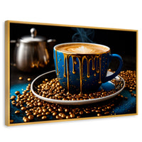 Cuadros Decorativos Canvas Revolution | Cafe Azul Celestial | Rectangular | Portada
