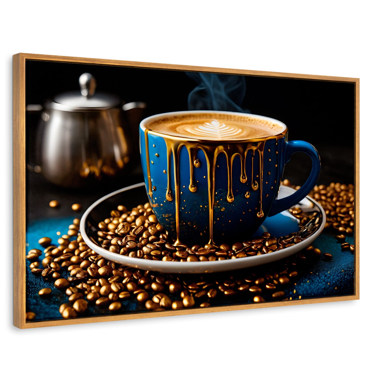Cuadros Decorativos Canvas Revolution | Cafe Azul Celestial | Rectangular | Portada