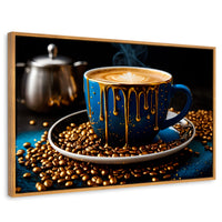 Cuadros Decorativos Canvas Revolution | Cafe Azul Celestial | Rectangular | Portada