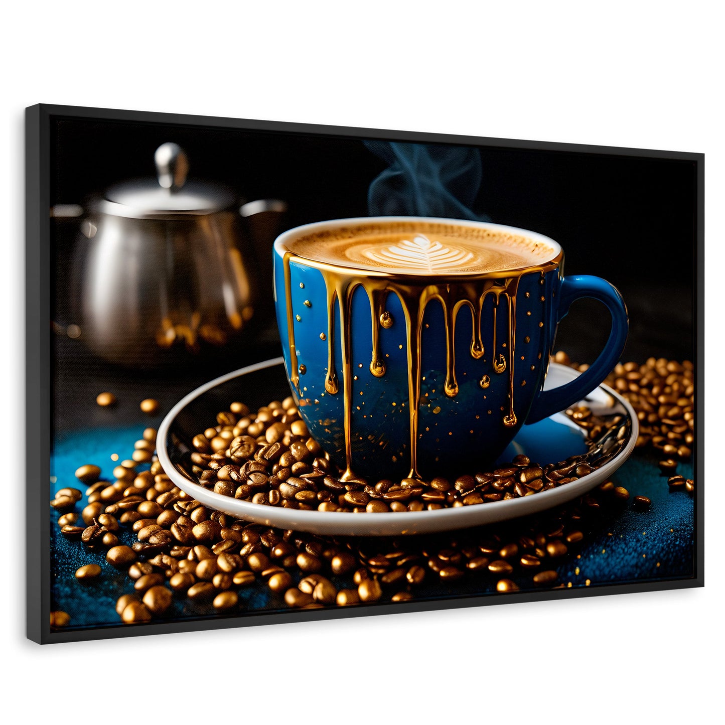 Cuadros Decorativos Canvas Revolution | Cafe Azul Celestial | Rectangular | Portada