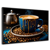 Cuadros Decorativos Canvas Revolution | Cafe Azul Celestial | Rectangular | Portada