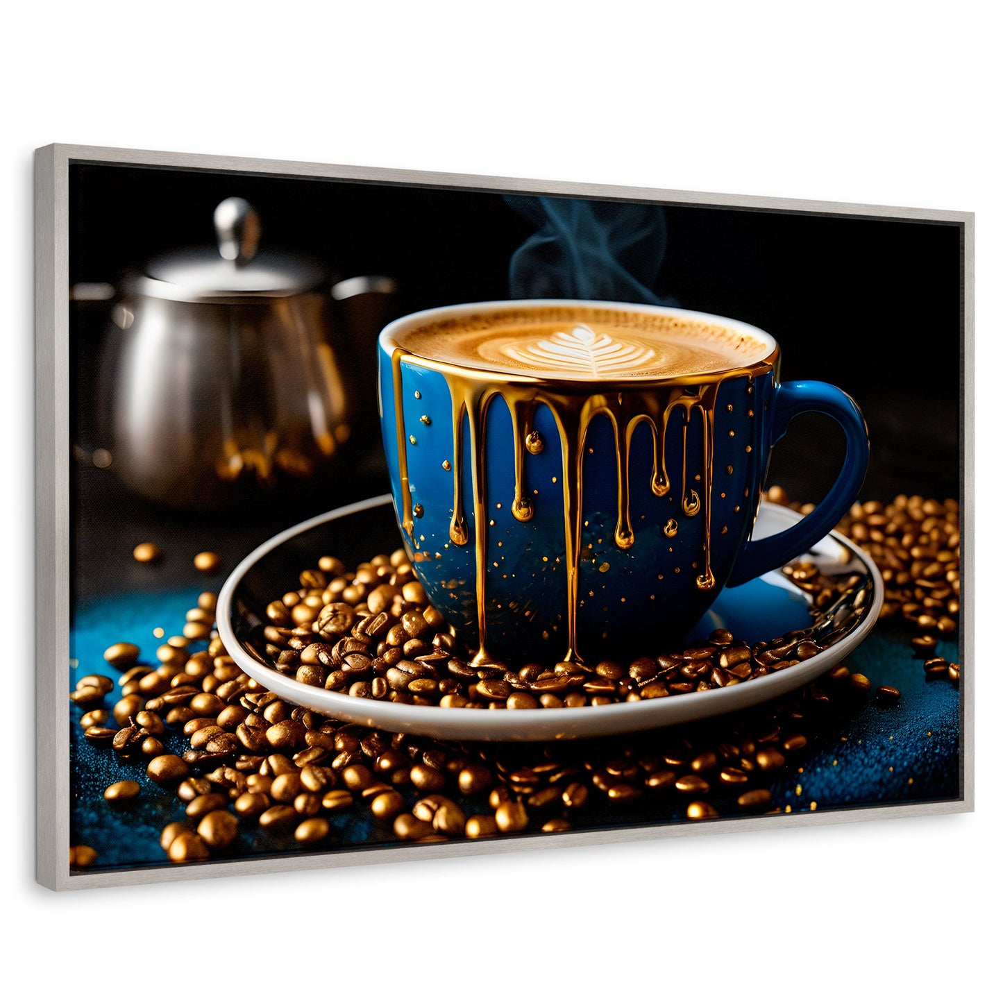 Cuadros Decorativos Canvas Revolution | Cafe Azul Celestial | Rectangular | Portada
