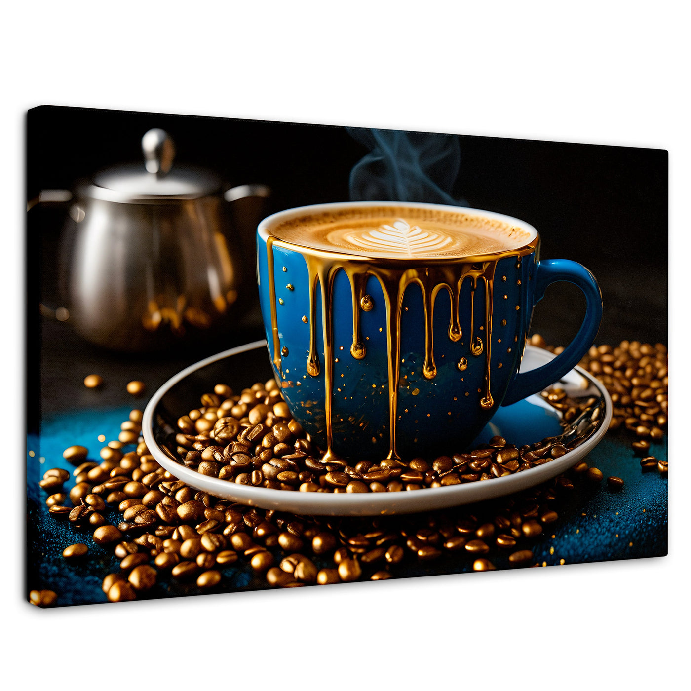 Cuadros Decorativos Canvas Revolution | Cafe Azul Celestial | Rectangular | Portada