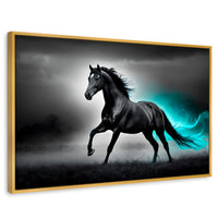 Cuadros Decorativos Canvas Revolution | Carrera Luminosa | Rectangular | Portada | Marco Dorado