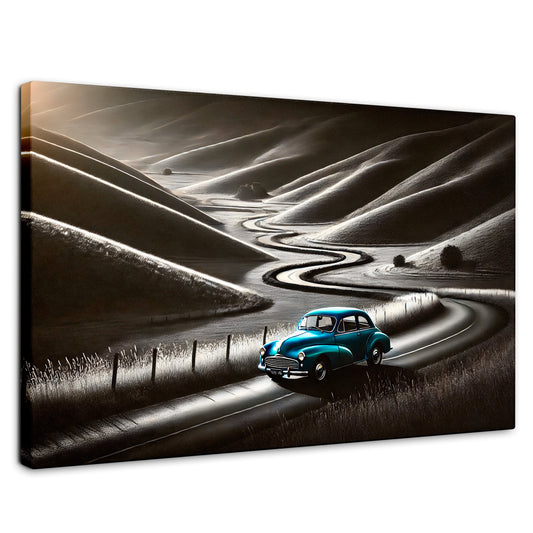 Cuadros Decorativos Canvas Revolution | Carretera Celeste | Rectangular | Portada | Marco SinMarco