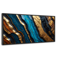 Cuadros Decorativos Canvas Revolution | Cascadas Turquezas | Panoramico | Portada
