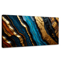 Cuadros Decorativos Canvas Revolution | Cascadas Turquezas | Panoramico | Portada
