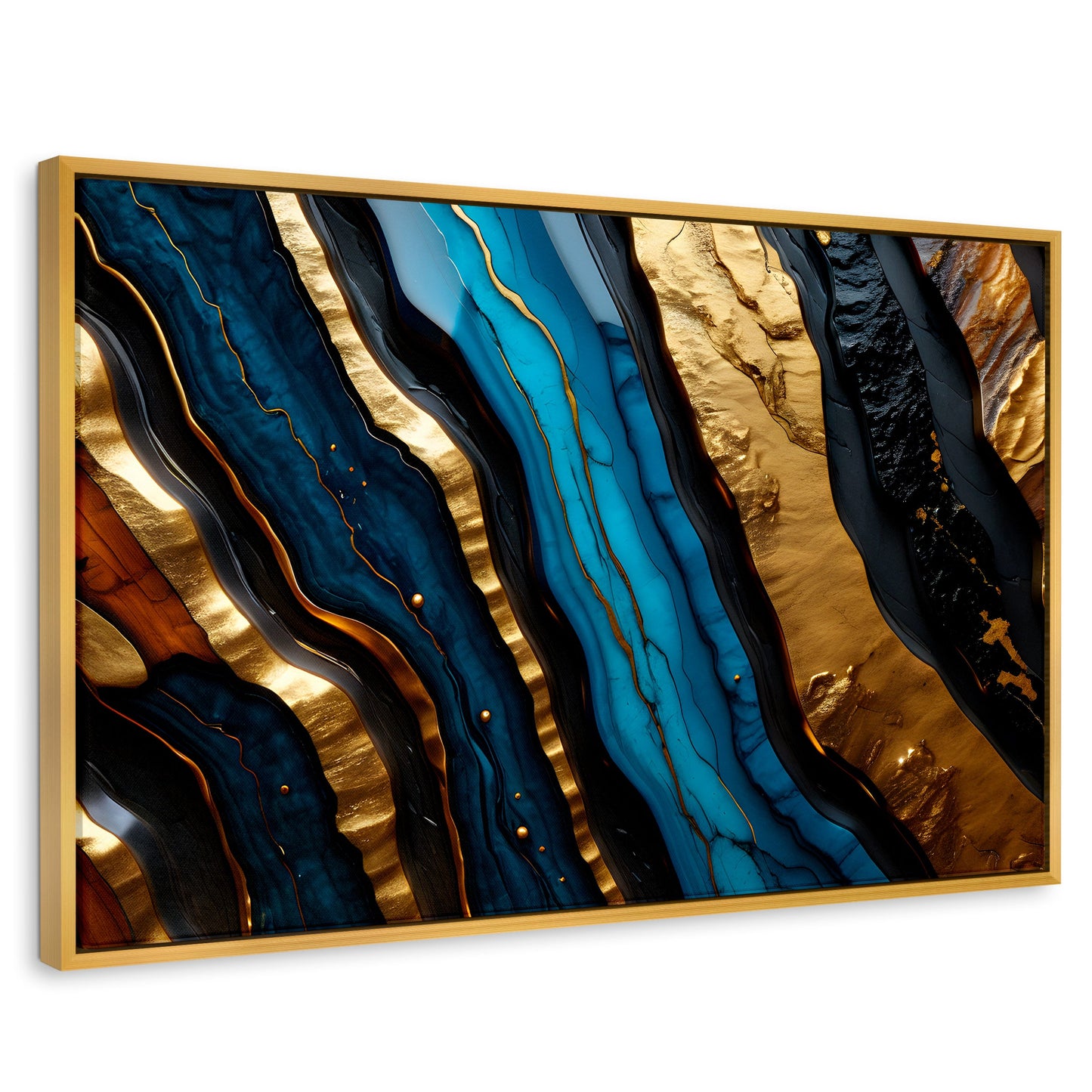 Cuadros Decorativos Canvas Revolution | Cascadas Turquezas | Rectangular | Portada