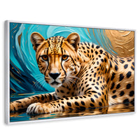 Cuadros Decorativos Canvas Revolution | Chita Majestuosa | Rectangular | Portada | Marco Blanco