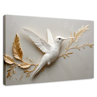 Cuadros Decorativos Canvas Revolution | Colibri Armonioso | Rectangular | Portada | Marco SinMarco