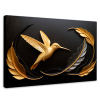 Cuadros Decorativos Canvas Revolution | Colibri Brillante | Rectangular | Portada | Marco SinMarco