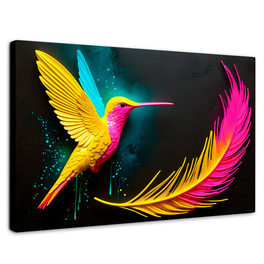 Cuadros Decorativos Canvas Revolution | Colibri De Luz | Rectangular | Portada | Marco SinMarco