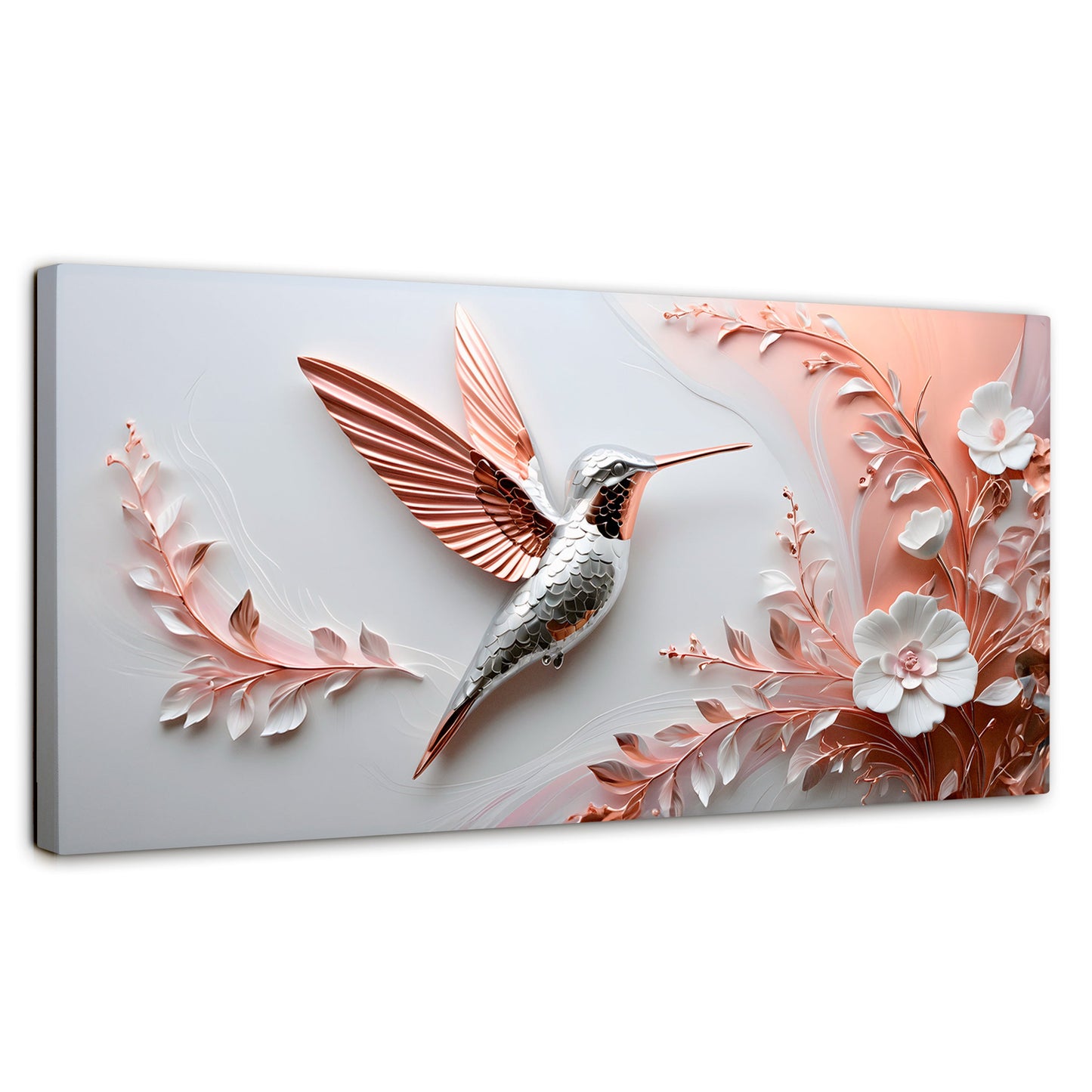 Cuadros Decorativos Canvas Revolution | Colibri Diamante | Panoramico | Portada | Marco SinMarco