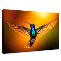Cuadros Decorativos Canvas Revolution | Colibri Encantado | Rectangular | Portada | Marco SinMarco