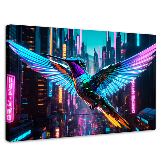 Cuadros Decorativos Canvas Revolution | Colibri Estelar | Rectangular | Portada | Marco SinMarco