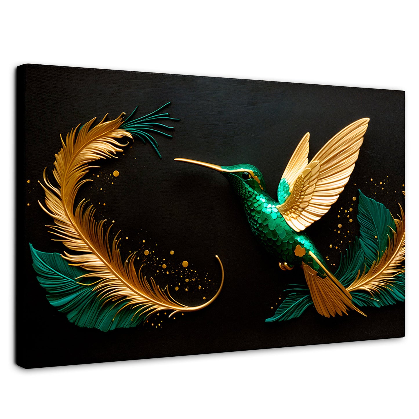 Cuadros Decorativos Canvas Revolution | Colibri Magico | Rectangular | Portada | Marco SinMarco