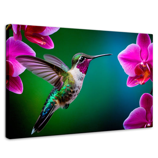 Cuadros Decorativos Canvas Revolution | Colibri Melodioso | Rectangular | Portada | Marco SinMarco