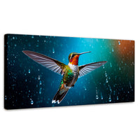 Cuadros Decorativos Canvas Revolution | Colibri Mistico | Panoramico | Portada | Marco SinMarco