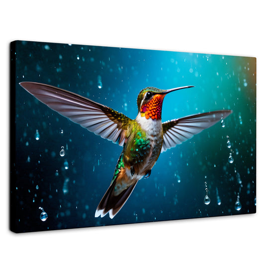 Cuadros Decorativos Canvas Revolution | Colibri Mistico | Rectangular | Portada | Marco SinMarco