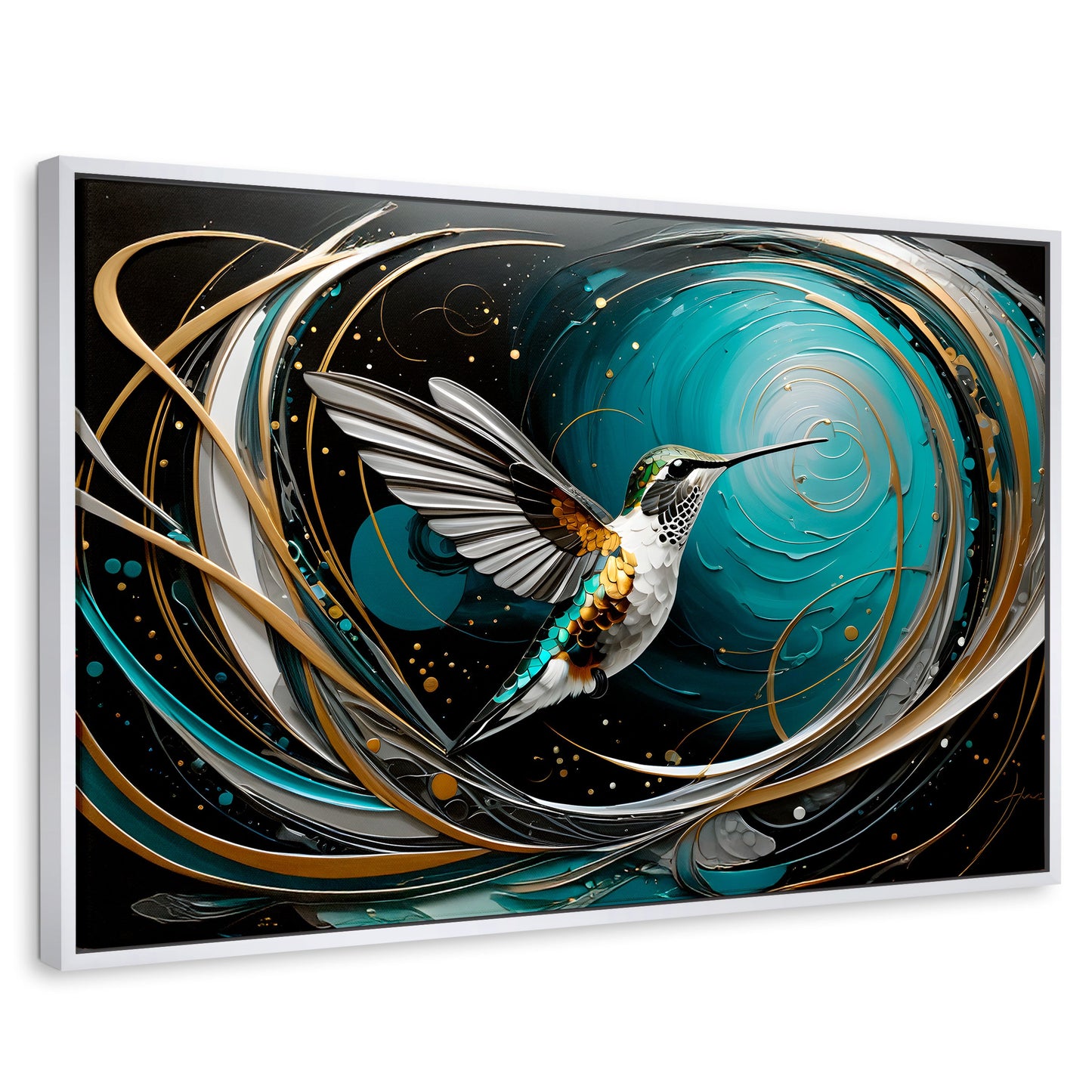Cuadros Decorativos Canvas Revolution | Colibri Motion | Rectangular | Portada