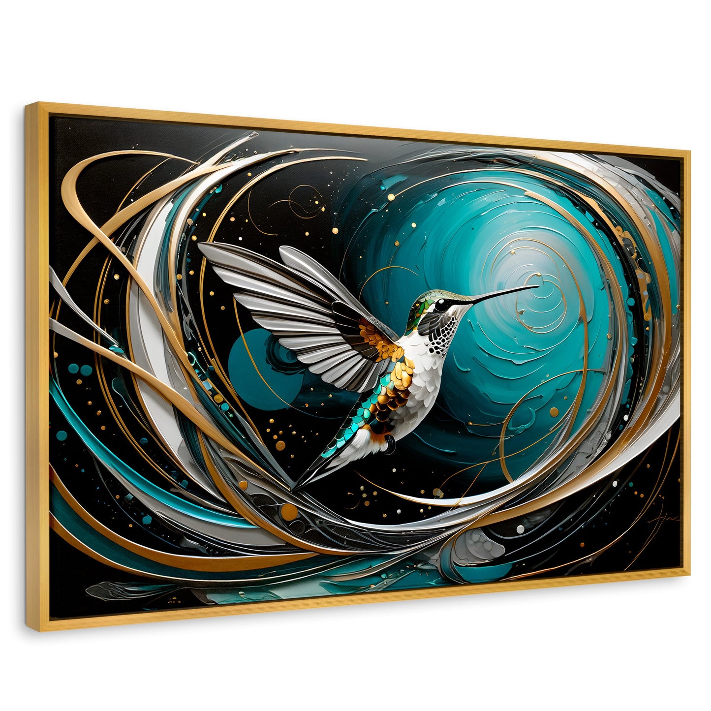 Cuadros Decorativos Canvas Revolution | Colibri Motion | Rectangular | Portada