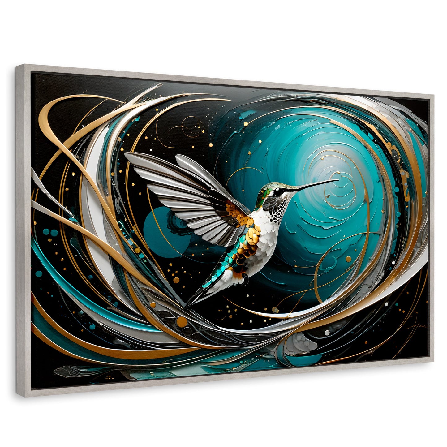 Cuadros Decorativos Canvas Revolution | Colibri Motion | Rectangular | Portada