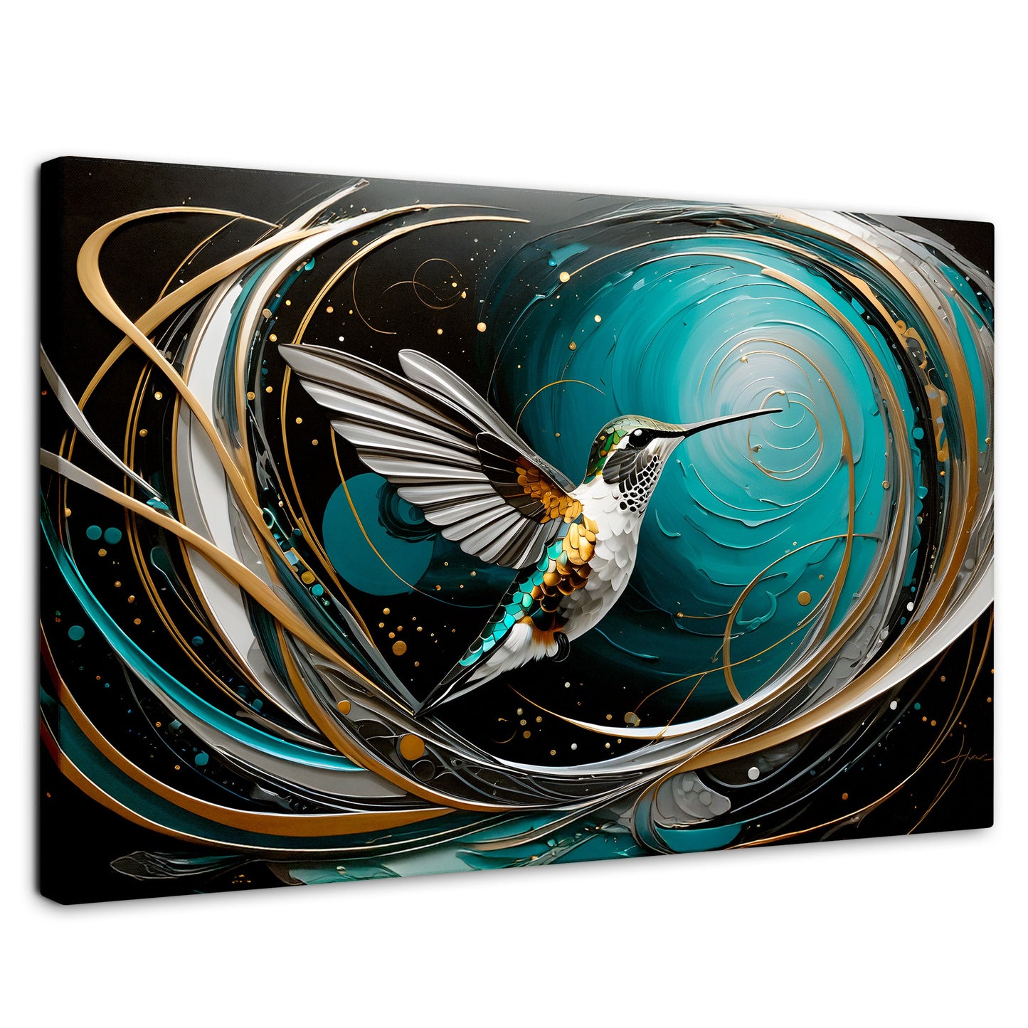 Cuadros Decorativos Canvas Revolution | Colibri Motion | Rectangular | Portada