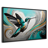 Cuadros Decorativos Canvas Revolution | Colibri Paraiso | Rectangular | Portada
