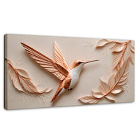 Cuadros Decorativos Canvas Revolution | Colibri Reluciente | Panoramico | Portada | Marco SinMarco