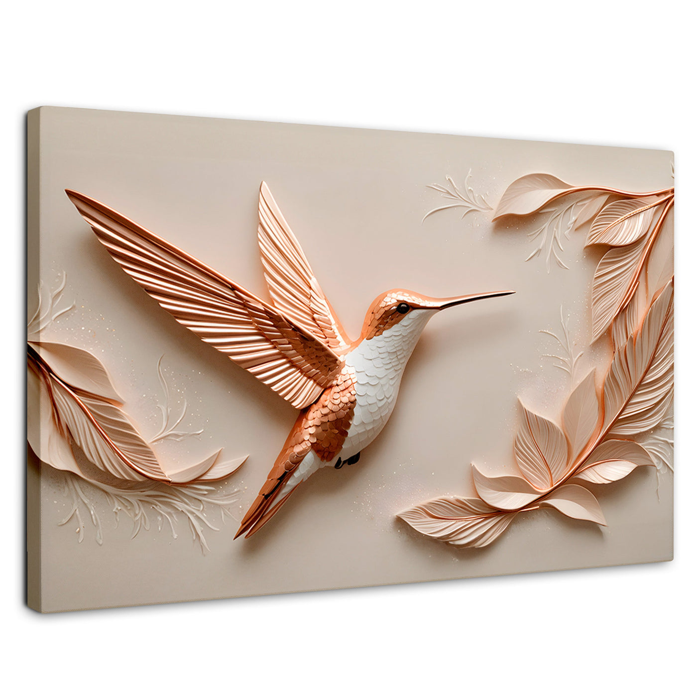 Cuadros Decorativos Canvas Revolution | Colibri Reluciente | Rectangular | Portada | Marco SinMarco