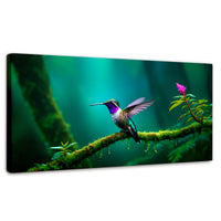 Cuadros Decorativos Canvas Revolution | Colibri Selvatico | Panoramico | Portada | Marco SinMarco