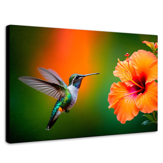 Cuadros Decorativos Canvas Revolution | Colibri Simpleza | Rectangular | Portada | Marco SinMarco
