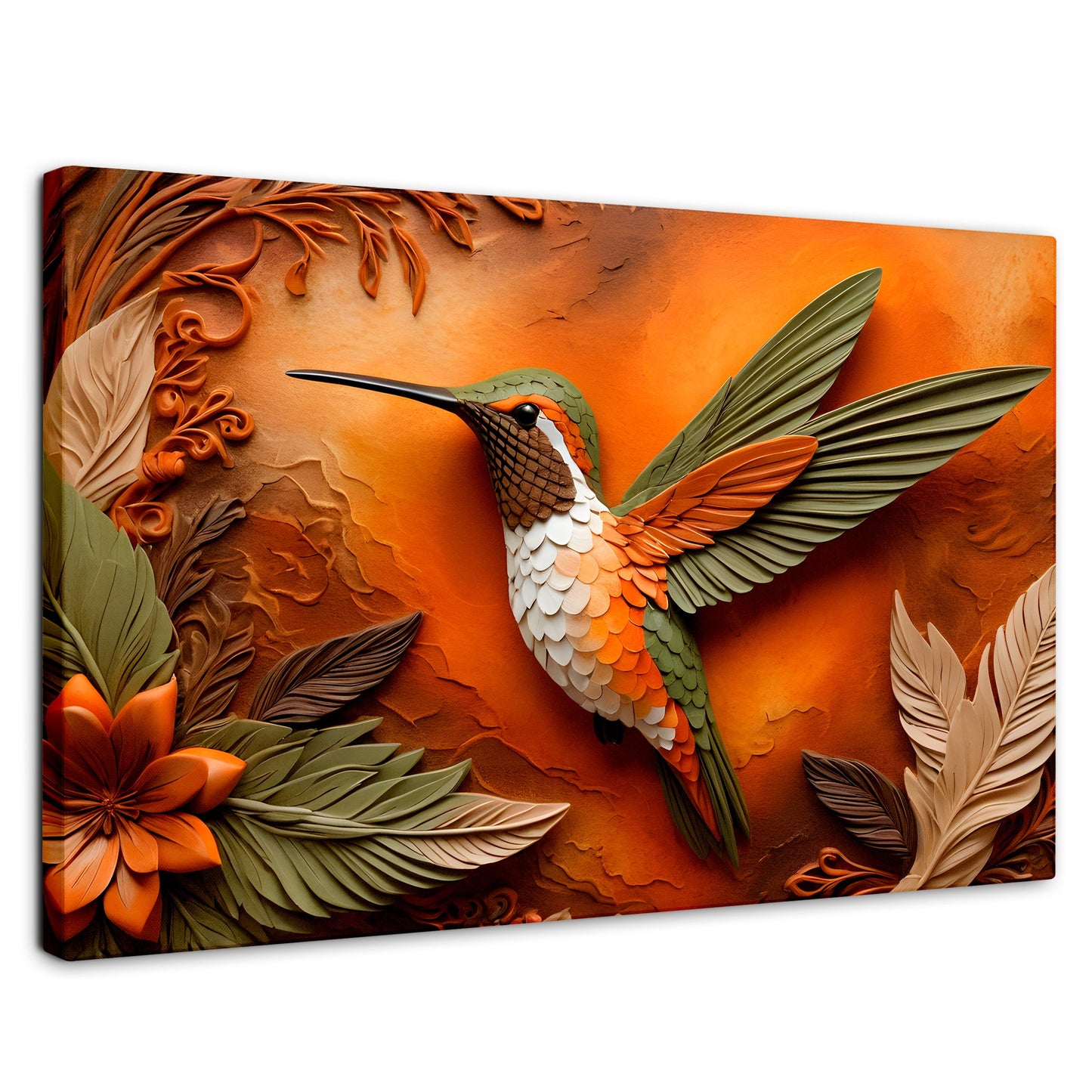 Cuadros Decorativos Canvas Revolution | Colibri Sublime | Rectangular | Portada | Marco SinMarco