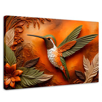Cuadros Decorativos Canvas Revolution | Colibri Sublime | Rectangular | Portada | Marco SinMarco