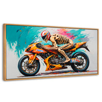 Cuadros Decorativos Canvas Revolution | Cross Calavera | Panoramico | Portada