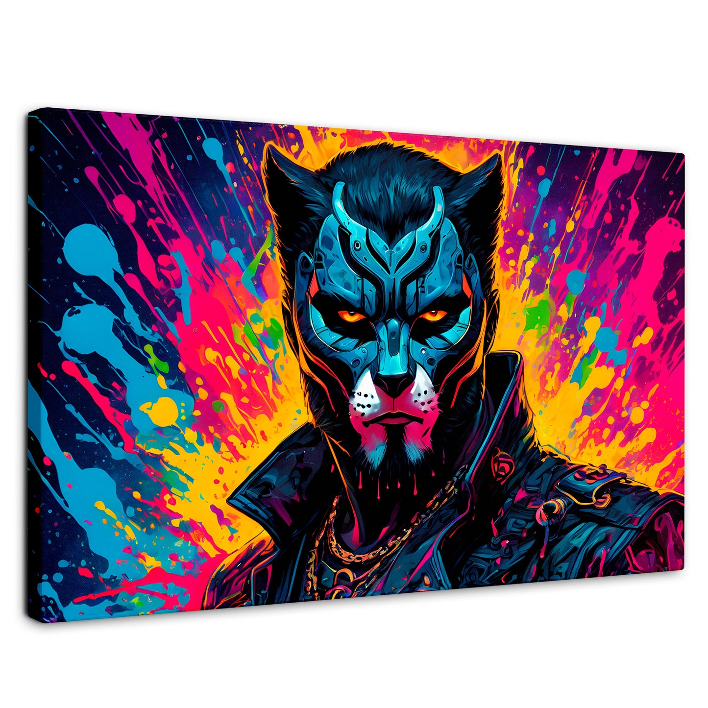 Cuadros Decorativos Canvas Revolution | Destellos Felinos | Rectangular | Portada | Marco SinMarco