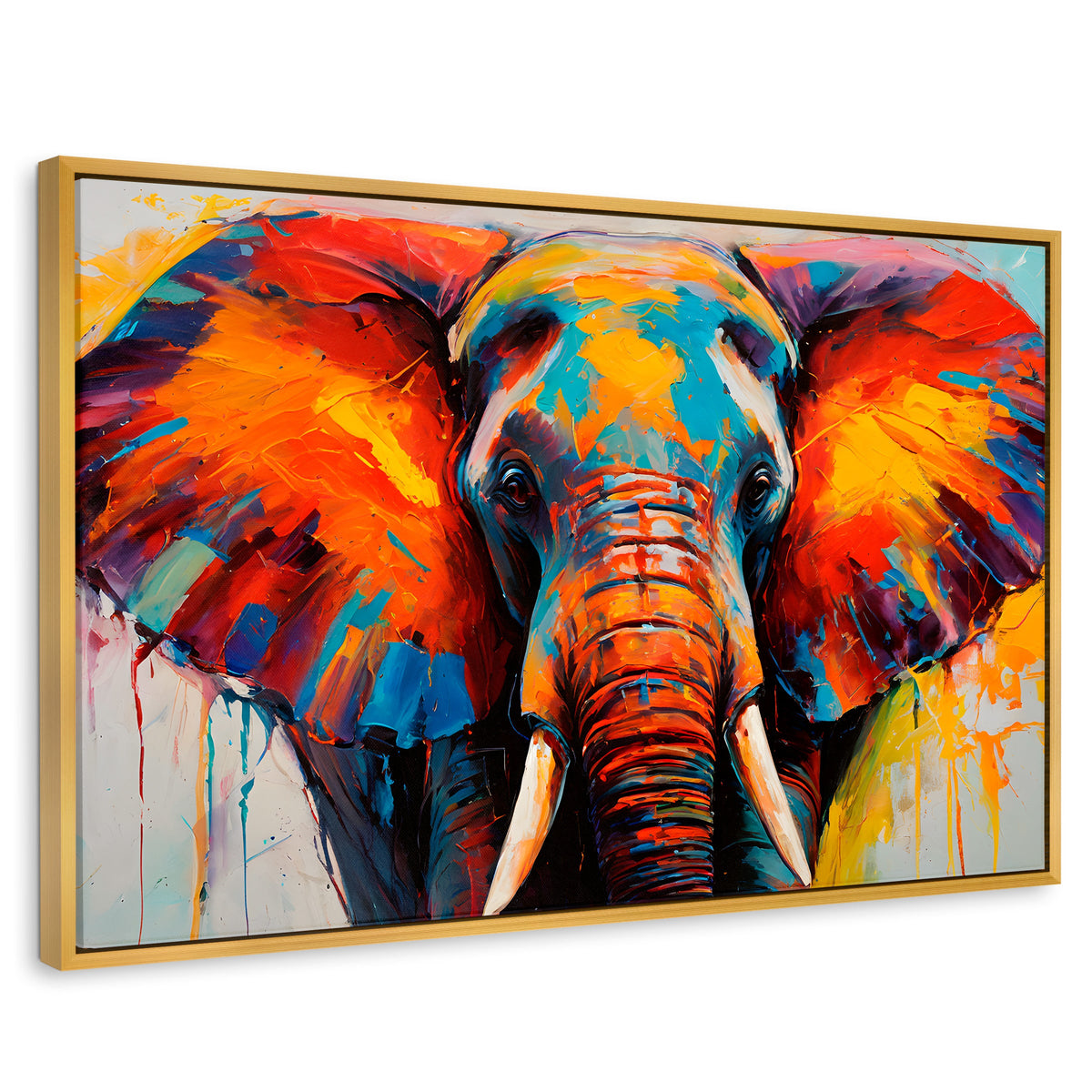 Cuadros Decorativos Canvas Revolution | Elefante Marfil | Rectangular | Portada
