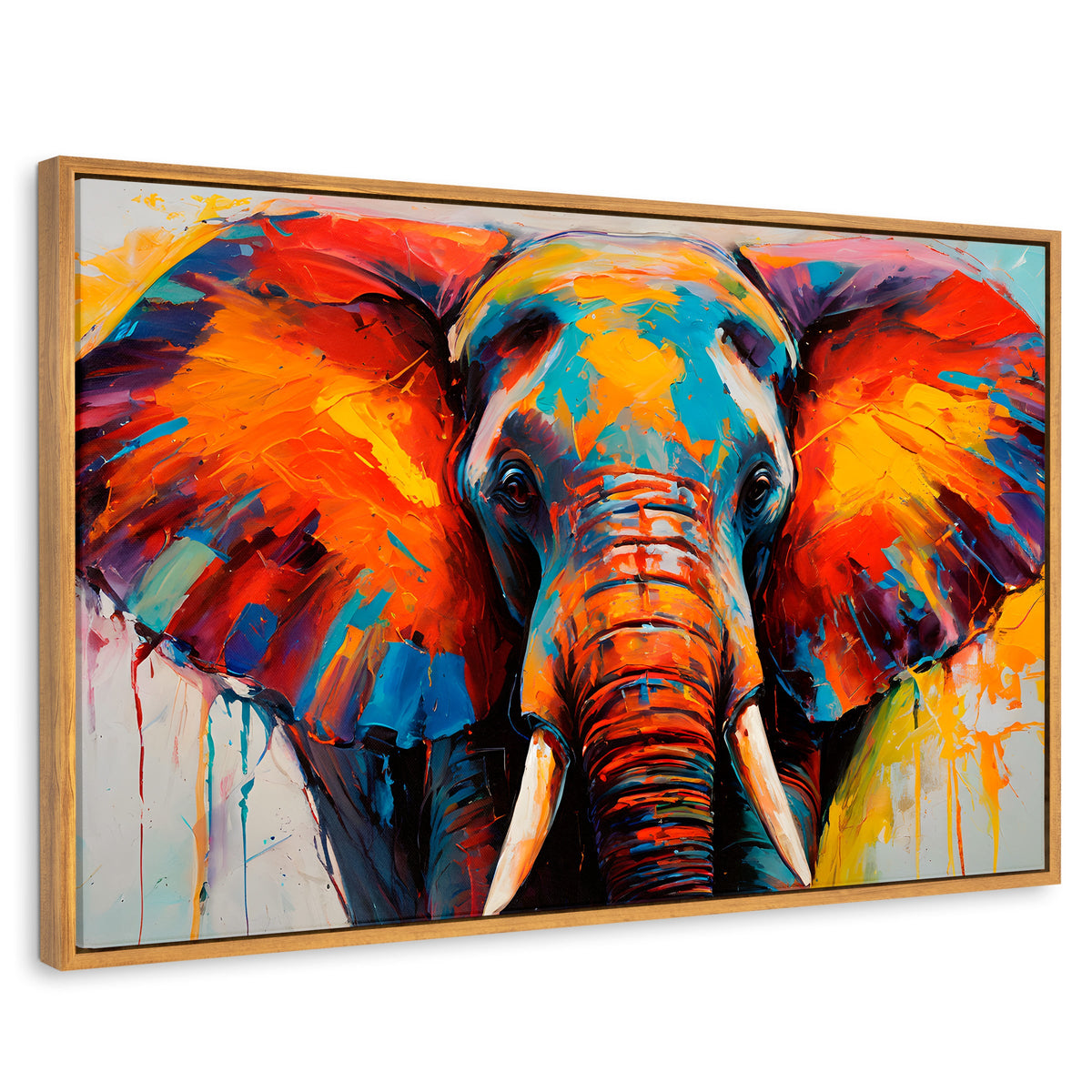 Cuadros Decorativos Canvas Revolution | Elefante Marfil | Rectangular | Portada