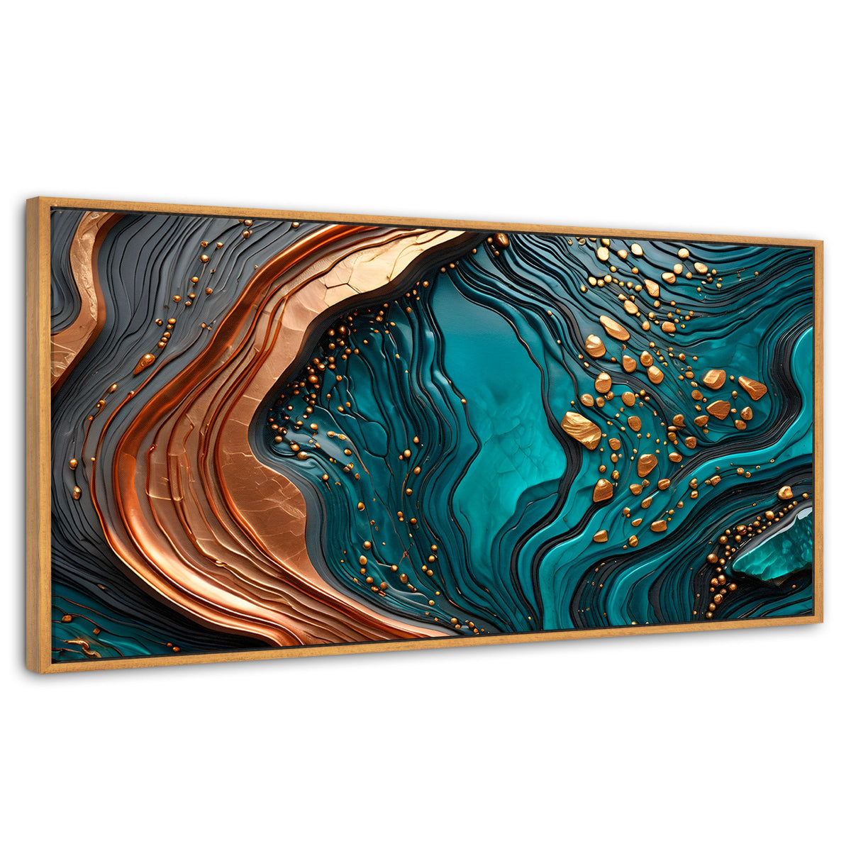 Cuadros Decorativos Canvas Revolution | Elegancia Acuatica | Panoramico | Portada