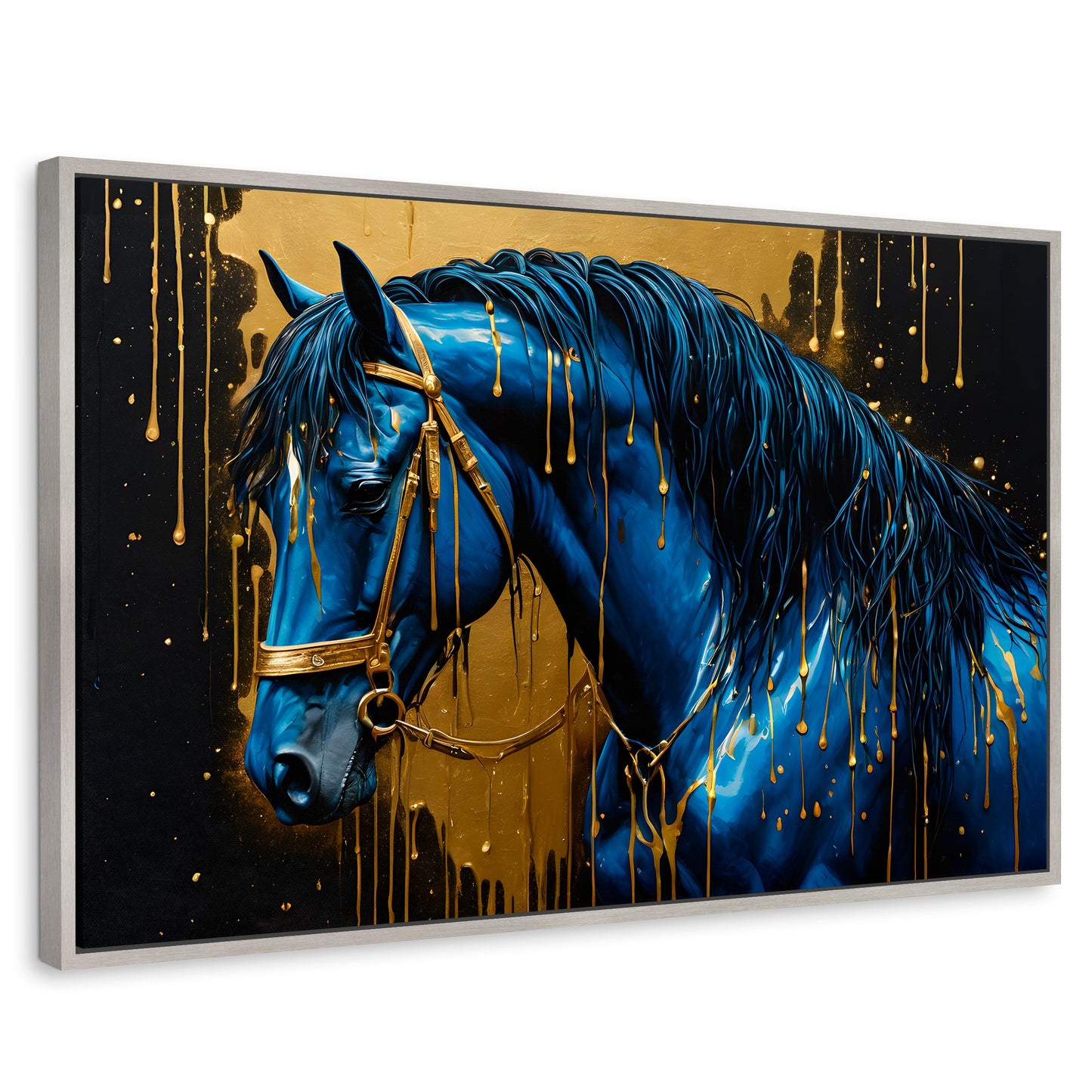 Elegancia Oro Azul