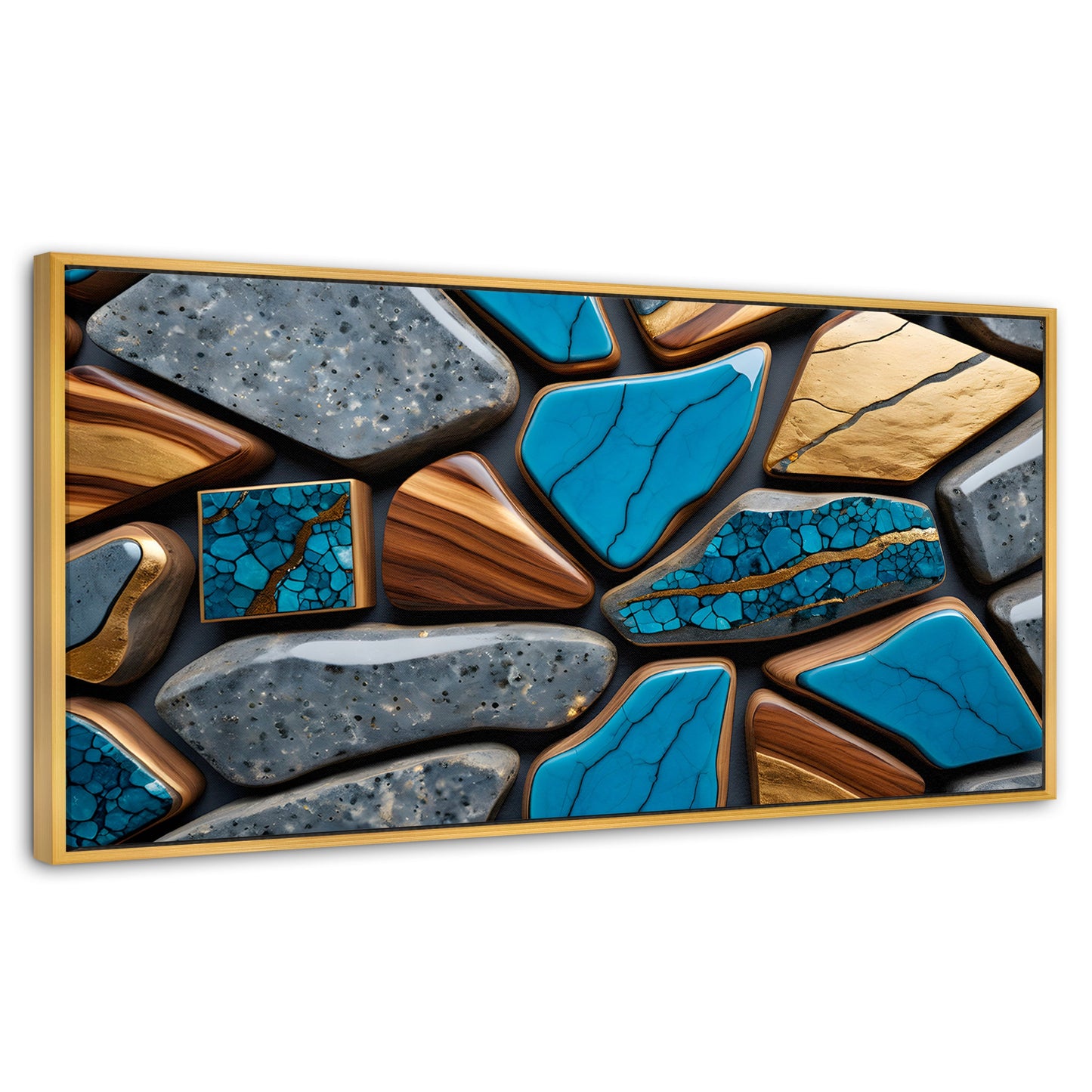 Cuadros Decorativos Canvas Revolution | Elegancia Geologica | Panoramico | Portada