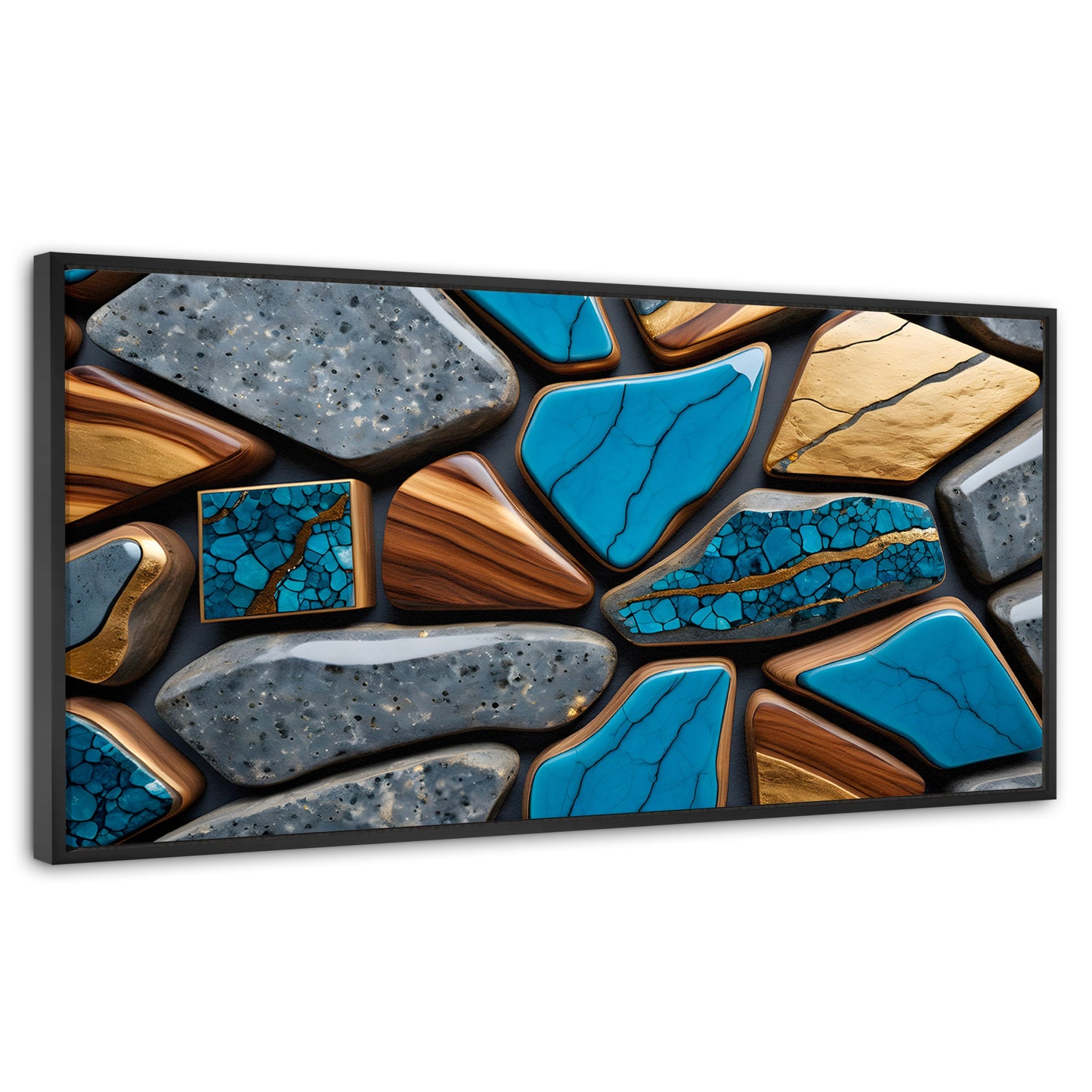 Cuadros Decorativos Canvas Revolution | Elegancia Geologica | Panoramico | Portada