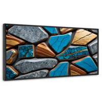 Cuadros Decorativos Canvas Revolution | Elegancia Geologica | Panoramico | Portada