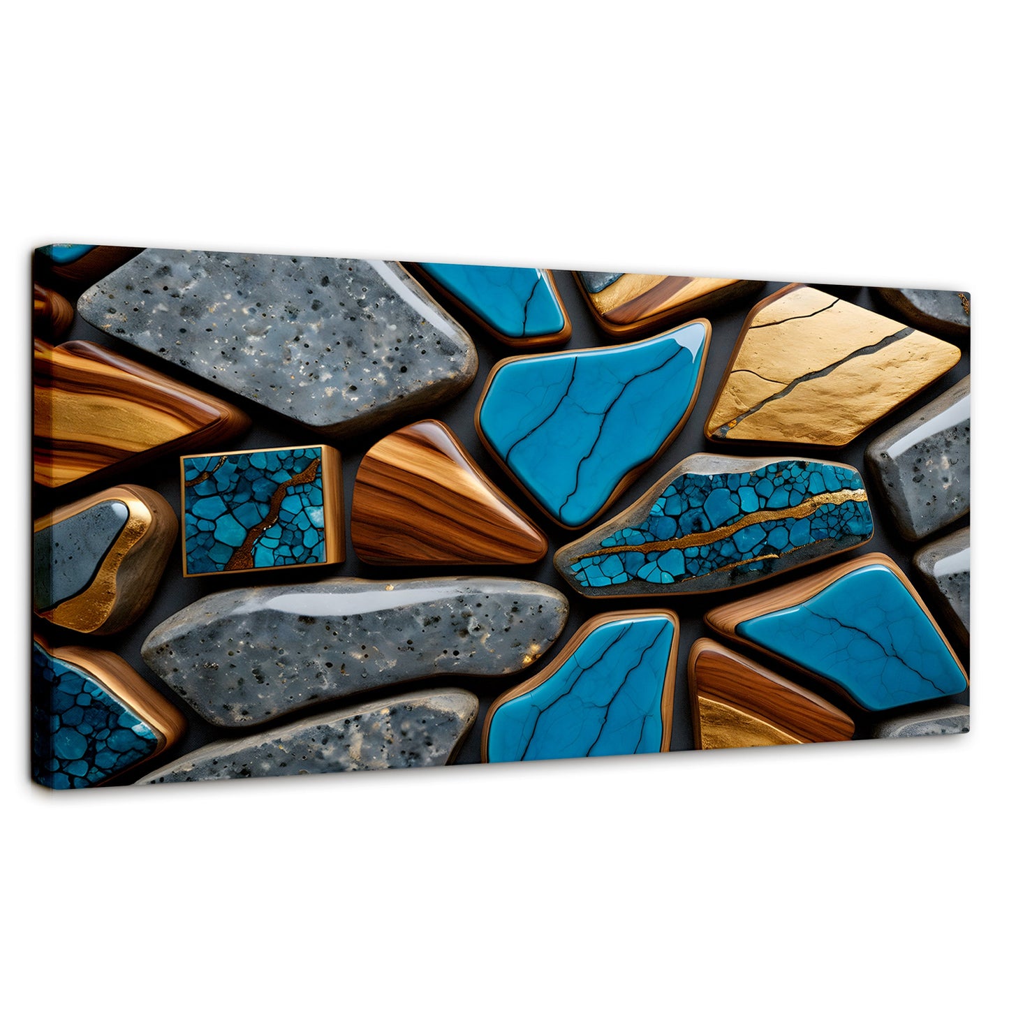 Cuadros Decorativos Canvas Revolution | Elegancia Geologica | Panoramico | Portada