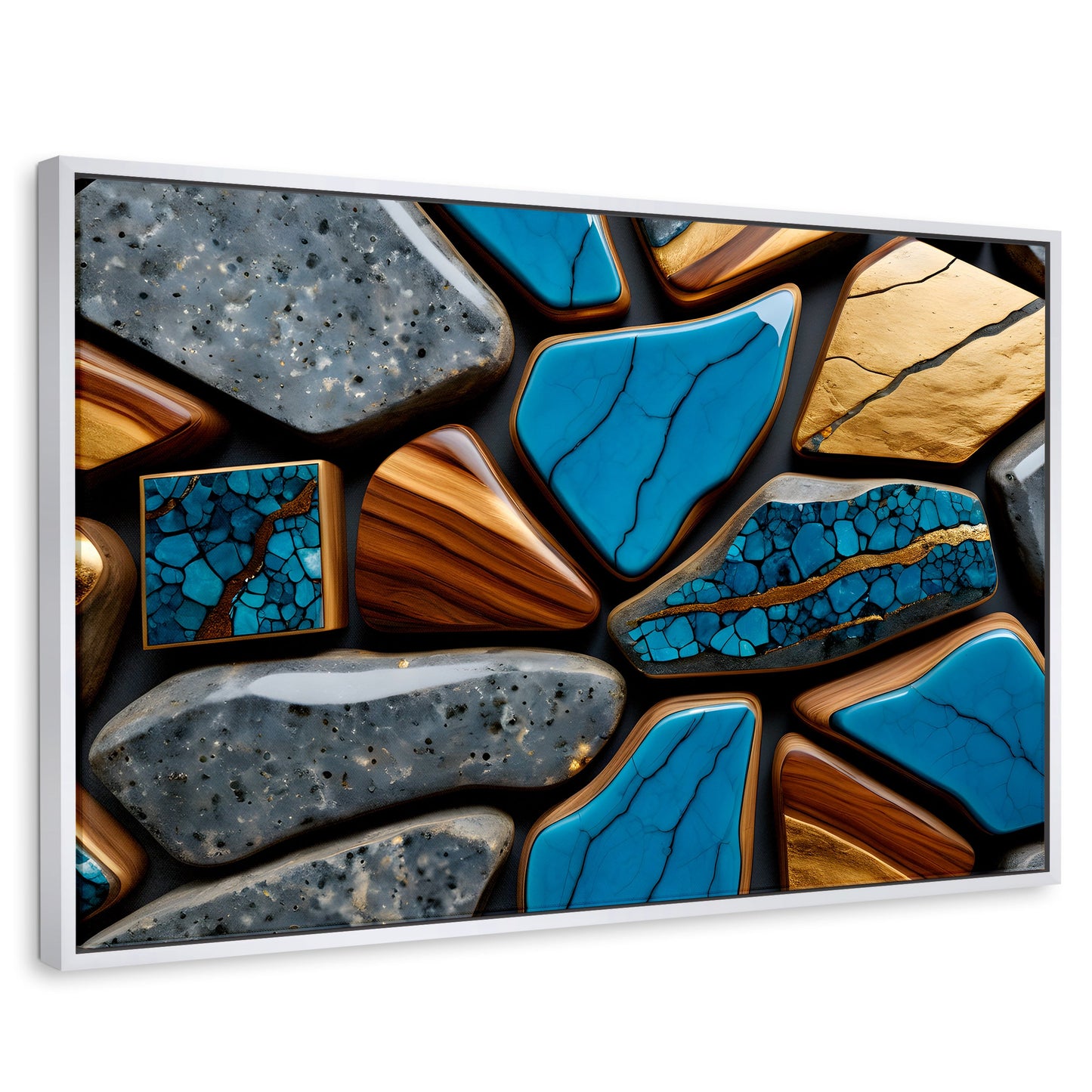 Cuadros Decorativos Canvas Revolution | Elegancia Geologica | Rectangular | Portada