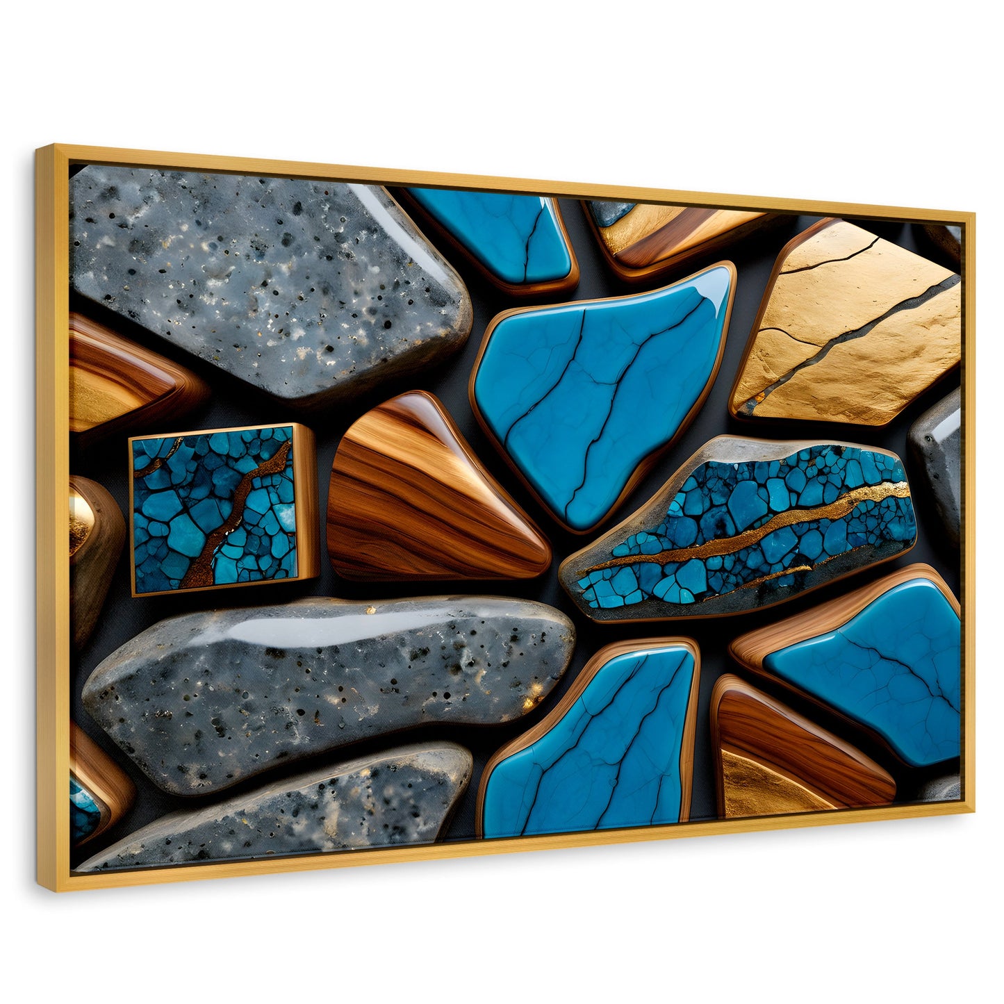 Cuadros Decorativos Canvas Revolution | Elegancia Geologica | Rectangular | Portada