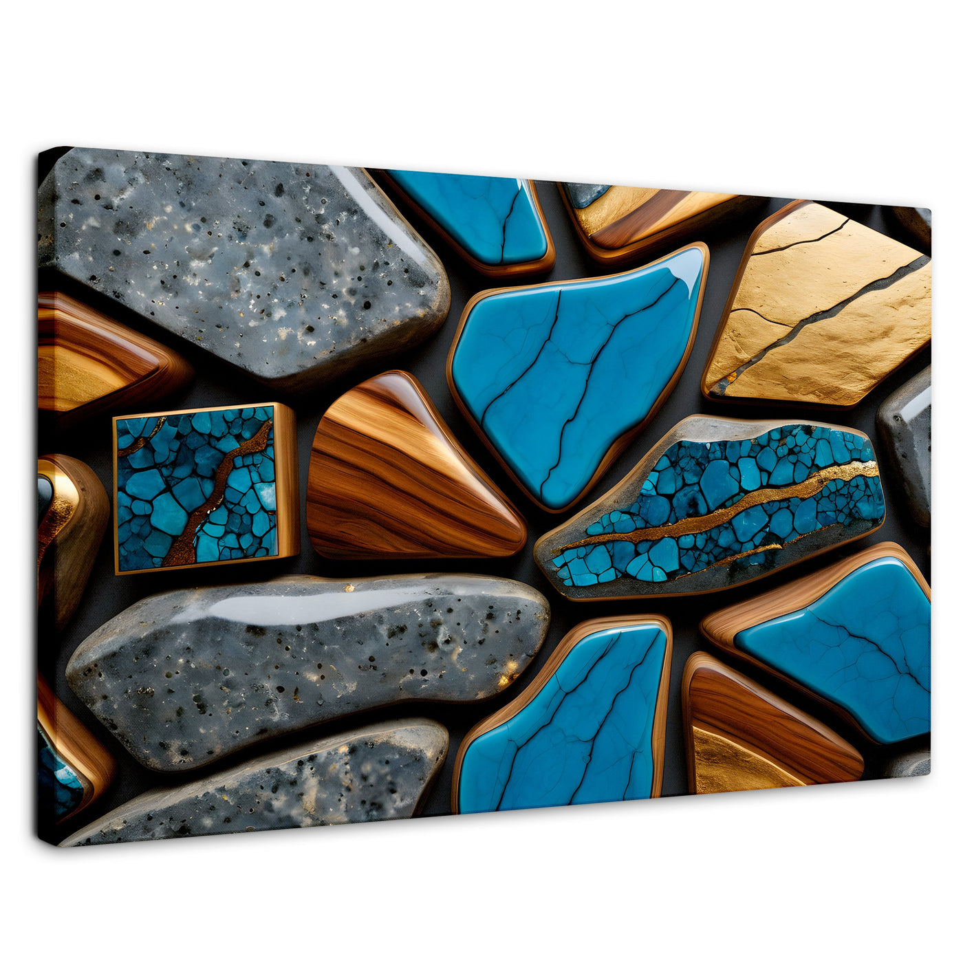 Cuadros Decorativos Canvas Revolution | Elegancia Geologica | Rectangular | Portada